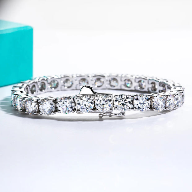 VVS1 D Color Moissanite Tennis Bracelet