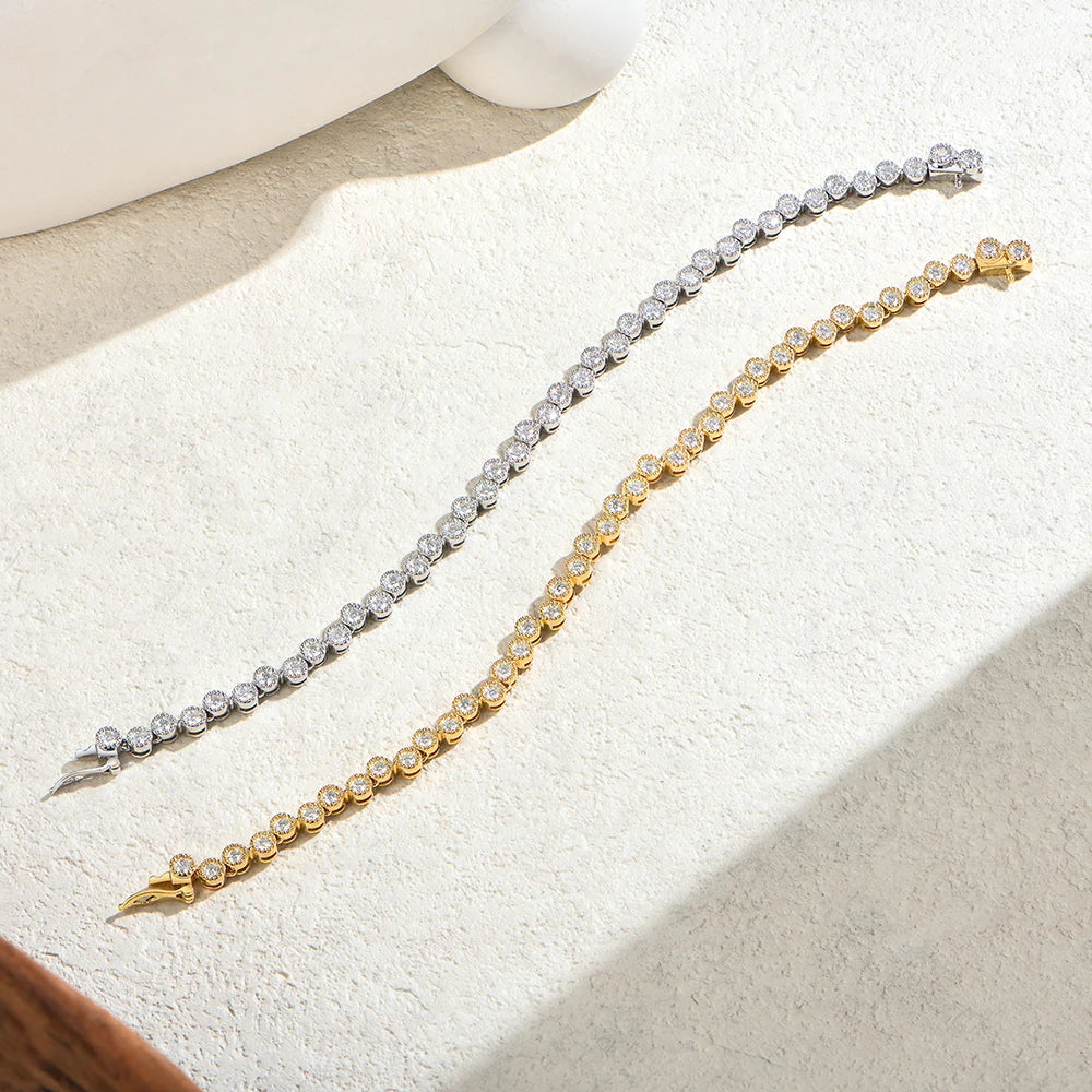 VVS1 Classic Moissanite Tennis Bracelet