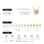 1.4MM VVS1 D Color Moissanite Pendant Necklace | S925.