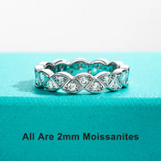 GK Moissanites Moissanite Wedding Band