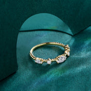 D/Color VVS1 Moissanite Ring for Women Luxury