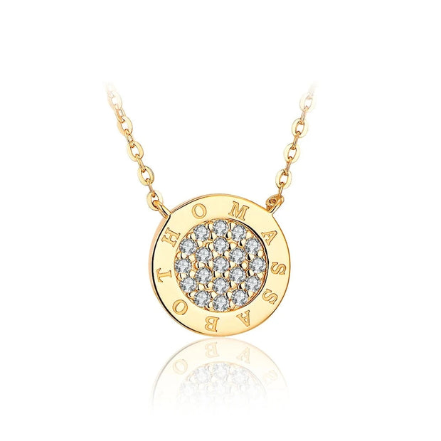 1.4MM VVS1 D Color Moissanite Pendant Necklace | S925.