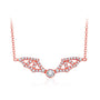 3.0MM VVS1 D Color Batman Shaped Moissanite Necklace.