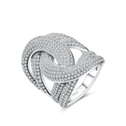 VVS1 D Color 1.3MM Moissanite Ring |S925.