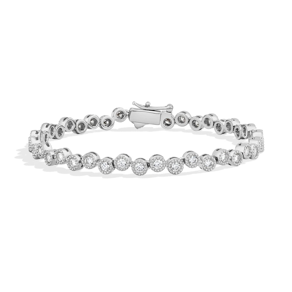 VVS1 Classic Moissanite Tennis Bracelet
