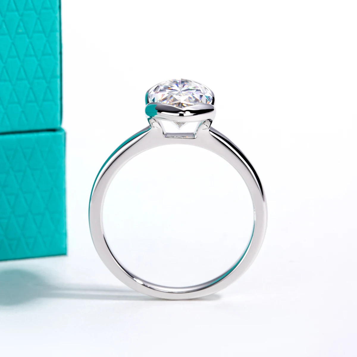 3 CT Marquise Cut Moissanite Engagement Ring