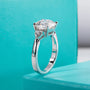VVS1 D Color 4.6 CT Moissanite Engagement Ring.