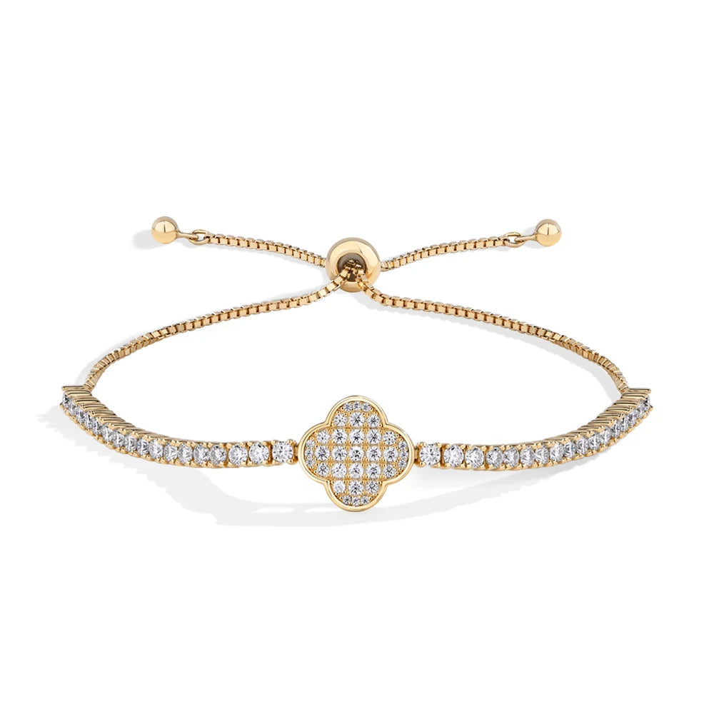 VVS1 Oval, Round & Pear Cut Moissanite Bracelet