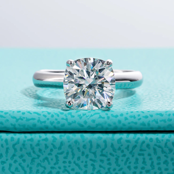 Moissanite Engagement Ring
