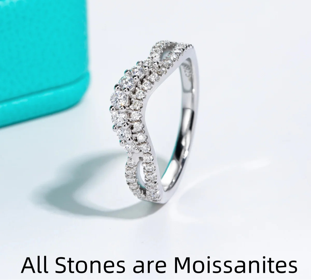 Moissanite Engagement Ring