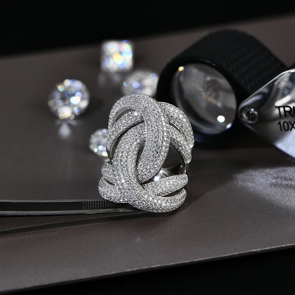 VVS1 D Color 1.3MM Moissanite Ring |S925.