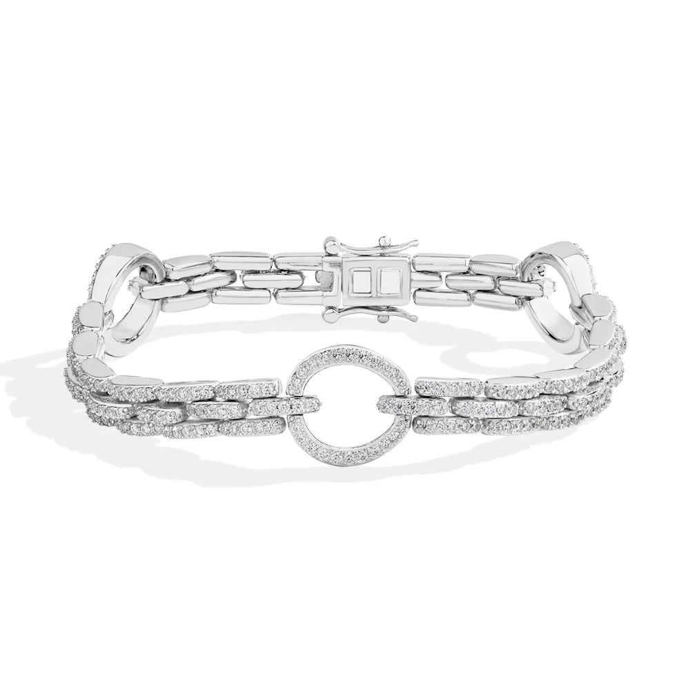 1.2 MM Luxury Full Moissanite Bracelet