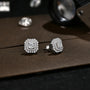 D VVS1 Color Stud Earrings For Women.