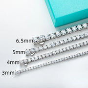 VVS1 D Color Moissanite Tennis Bracelet