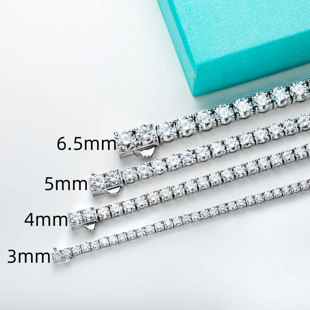 VVS1 D Color Moissanite Tennis Bracelet