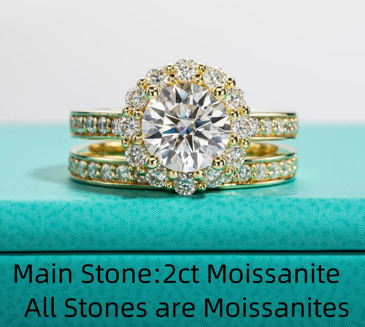 Moissanite Engagement Ring