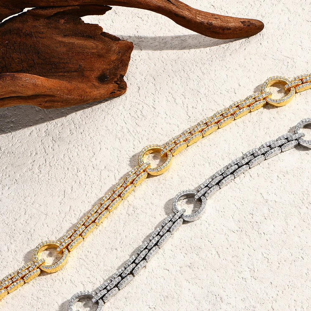 1.2 MM Luxury Full Moissanite Bracelet