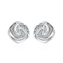 0.8MM D Color Moissanite Stud Earrings | S925.